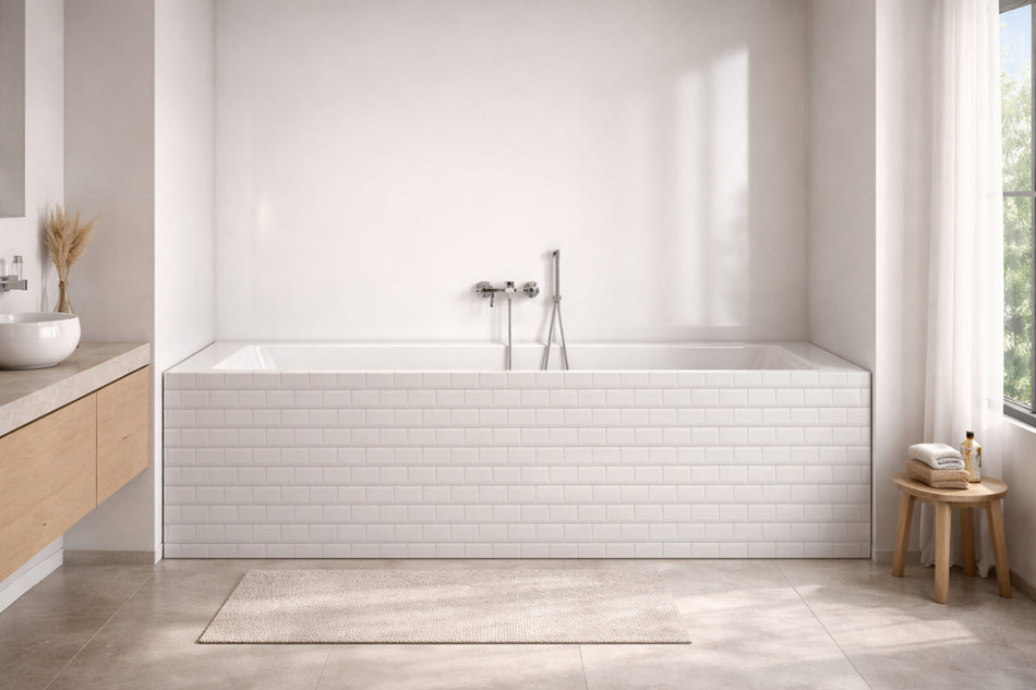 Badewannenverkleidung Fliesenoptik
