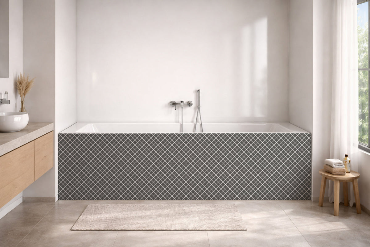 Badrückwand Muster