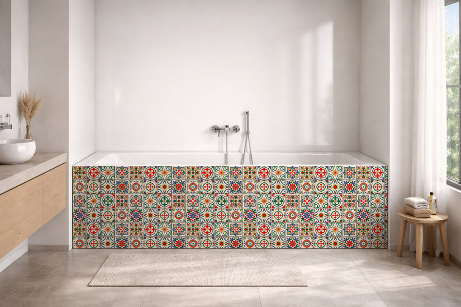 Badewannenverkleidung Patchwork