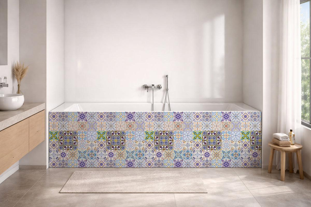 Badewannenverkleidung Patchwork
