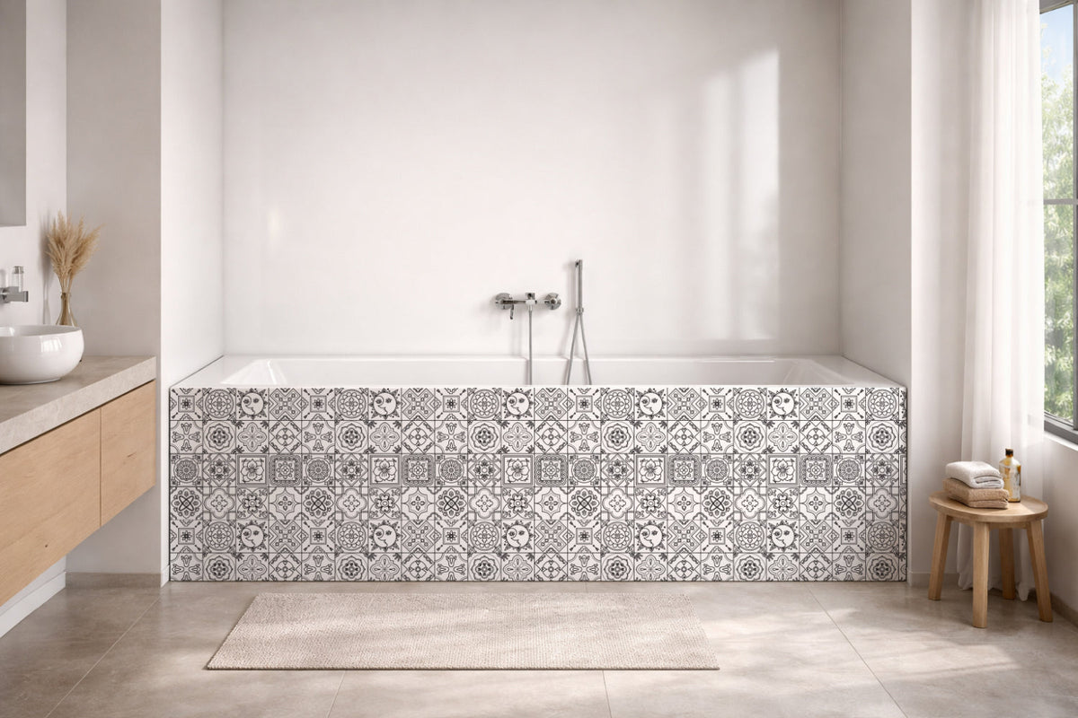 Badewannenverkleidung Patchwork