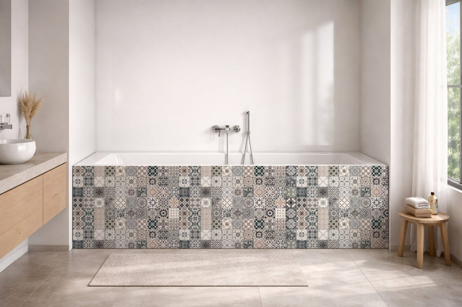 Badewannenverkleidung Patchwork