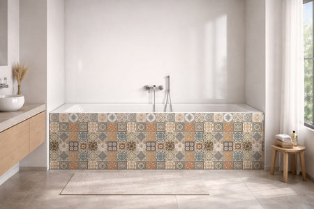 Badewannenverkleidung Patchwork