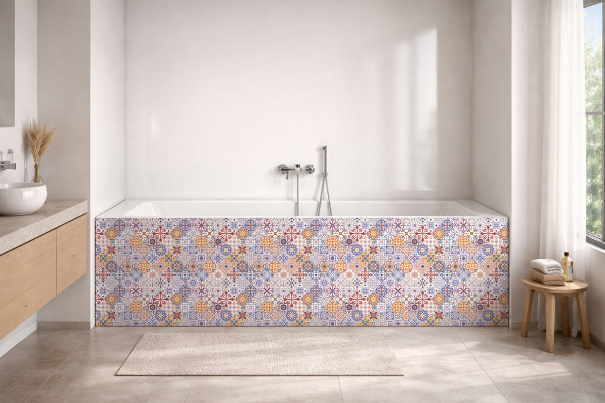 Badewannenverkleidung Patchwork