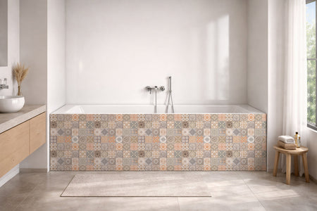 Badewannenverkleidung Patchwork