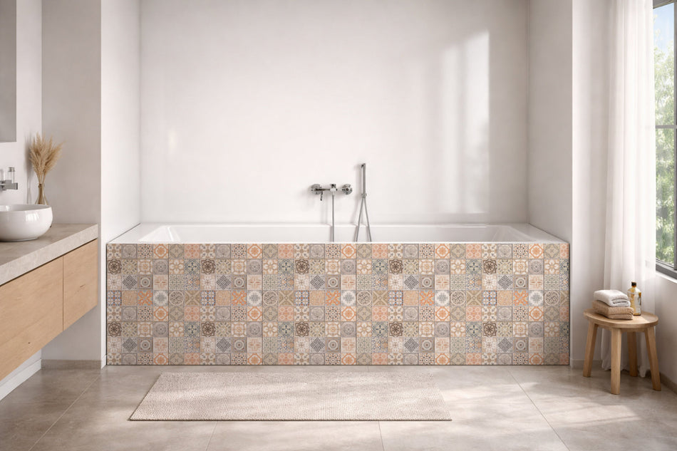 Badewannenverkleidung Patchwork