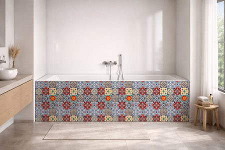 Badewannenverkleidung Patchwork