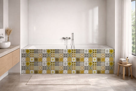 Badewannenverkleidung Patchwork