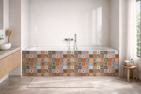 Badewannenverkleidung Patchwork