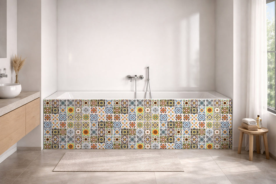 Badewannenverkleidung Patchwork