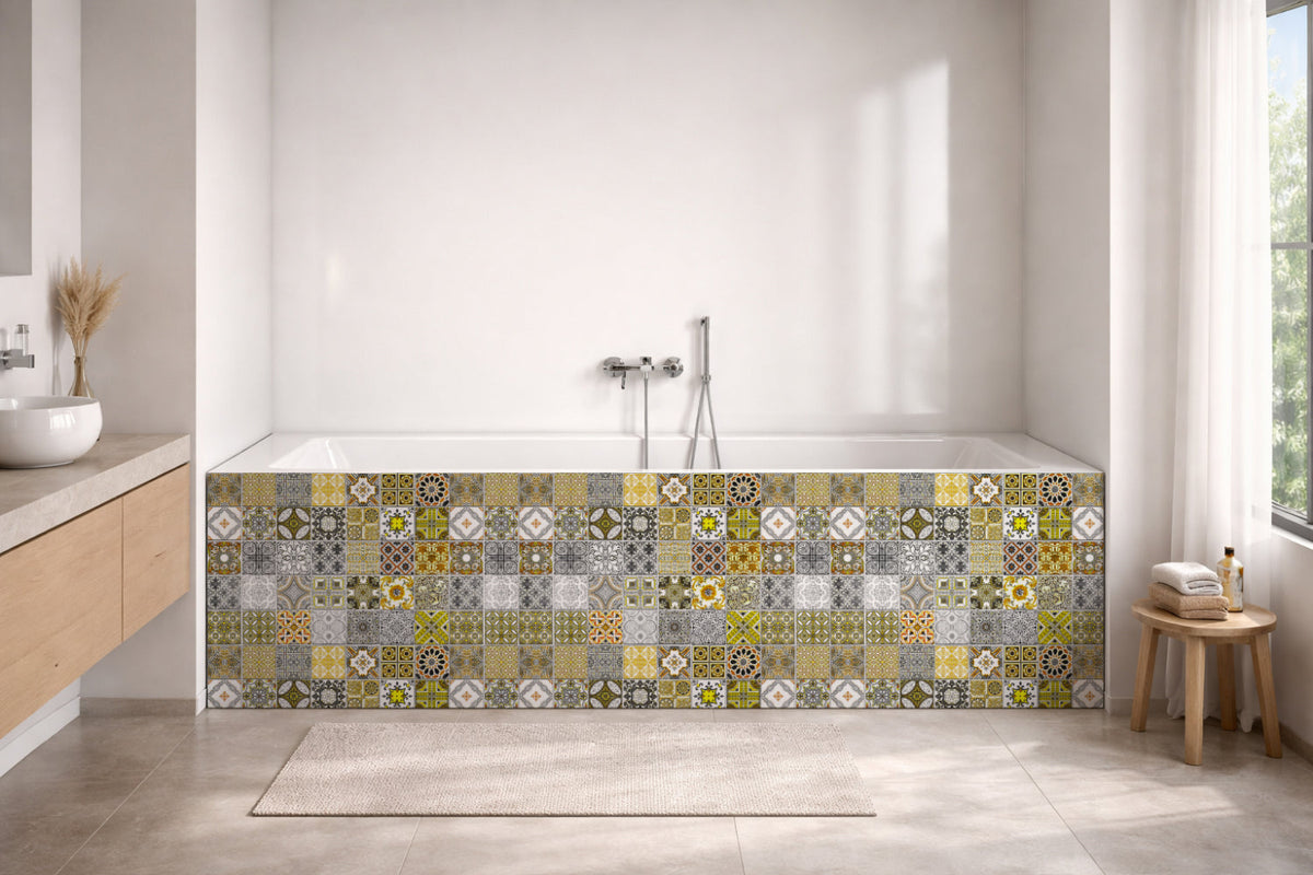 Badewannenverkleidung Patchwork