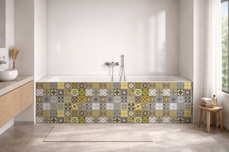 Badewannenverkleidung Patchwork
