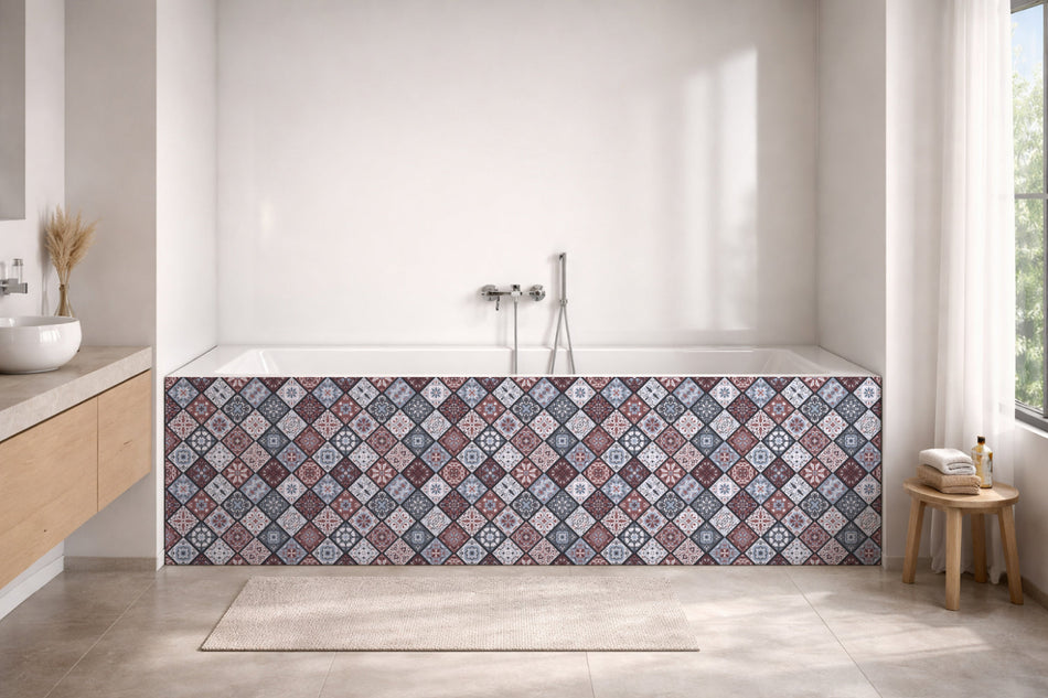 Badewannenverkleidung Patchwork