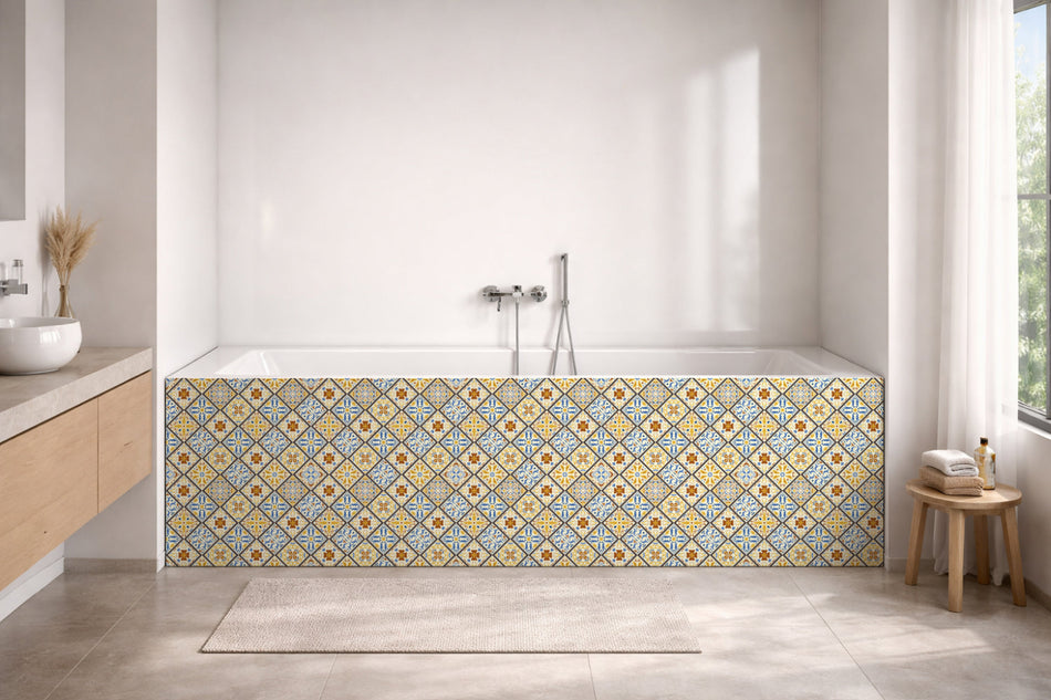 Badewannenverkleidung Patchwork