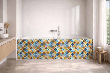 Badewannenverkleidung Patchwork