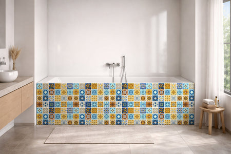 Badewannenverkleidung Patchwork