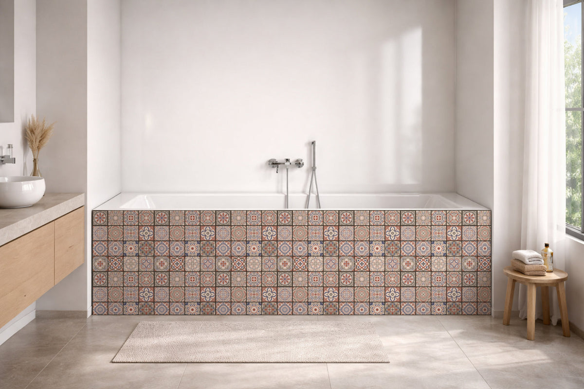 Badewannenverkleidung Patchwork