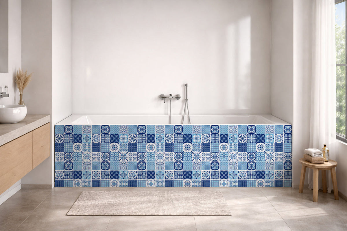 Badewannenverkleidung Patchwork