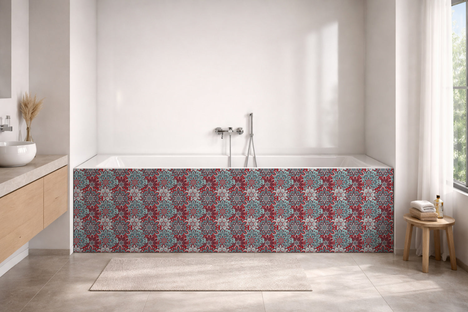 Badewannenverkleidung Patchwork
