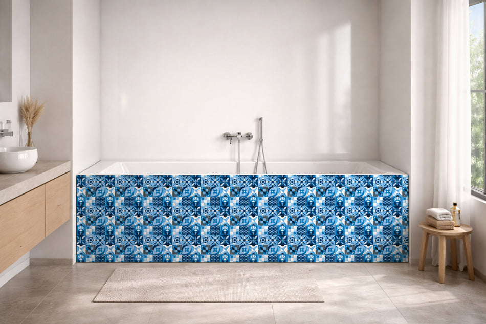 Badewannenverkleidung Patchwork