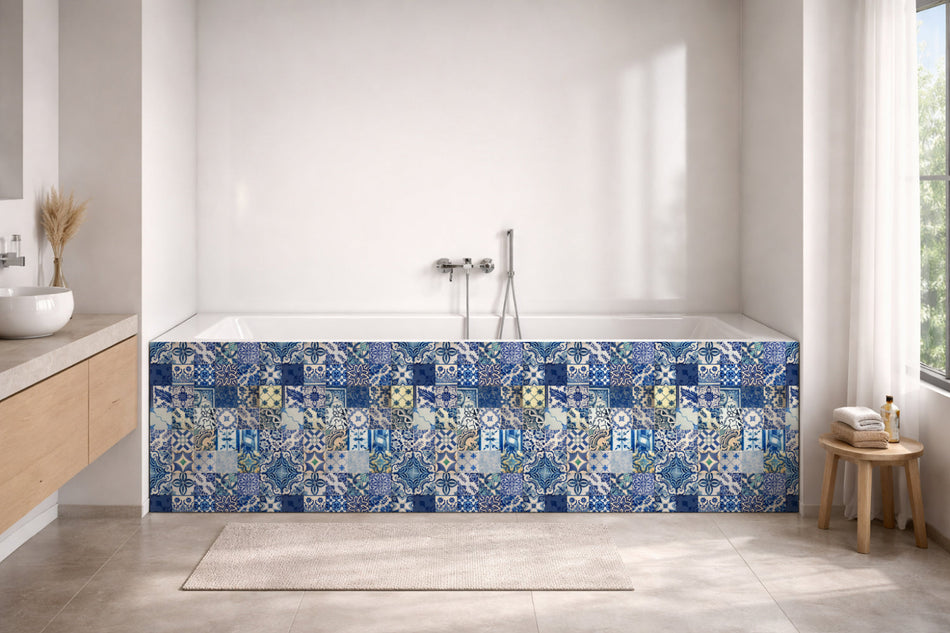 Badewannenverkleidung Patchwork