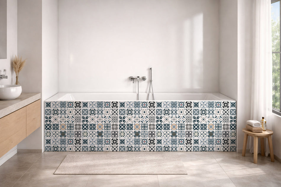 Badewannenverkleidung Patchwork