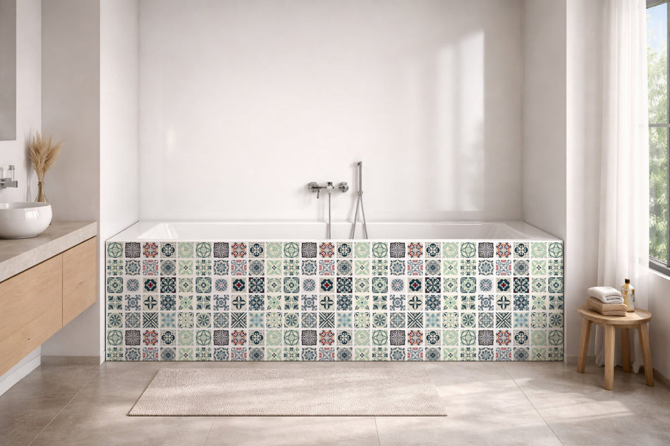 Badewannenverkleidung Patchwork