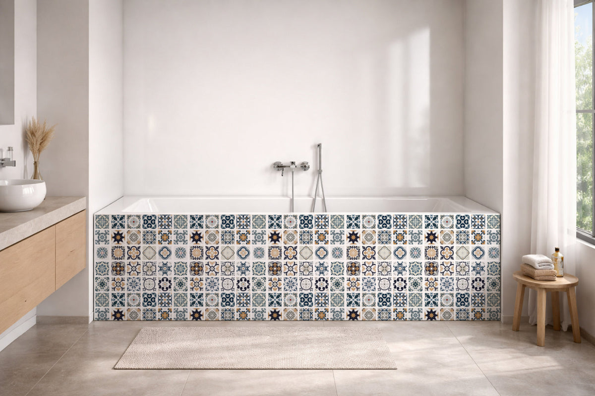 Badewannenverkleidung Patchwork