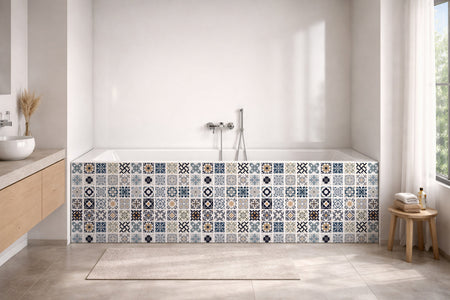 Badewannenverkleidung Patchwork