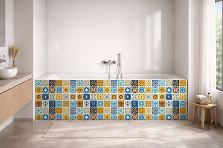 Badewannenverkleidung Patchwork