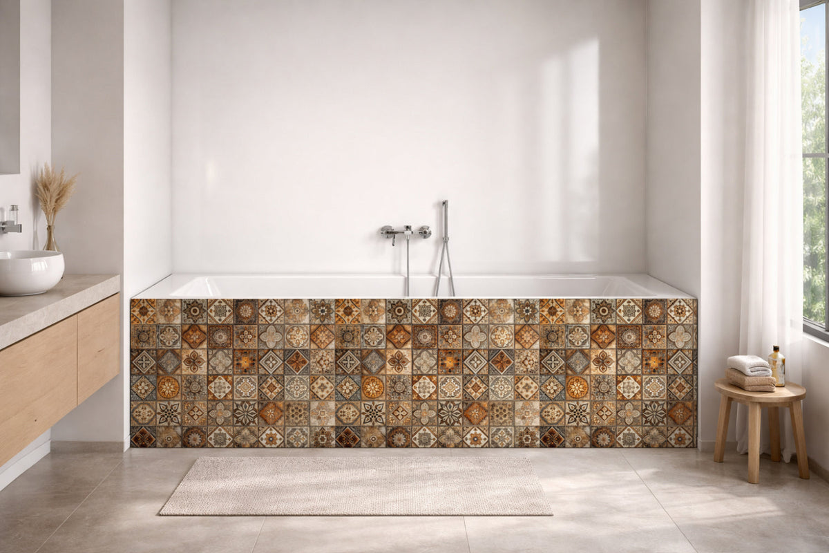 Badewannenverkleidung Patchwork