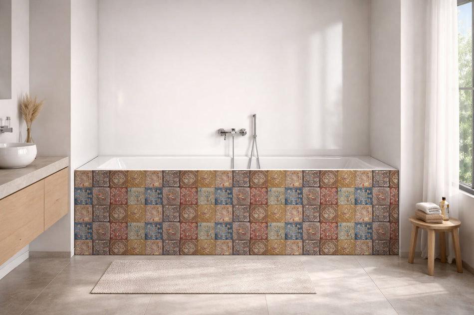 Badewannenverkleidung Patchwork