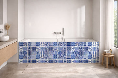 Badewannenverkleidung Patchwork