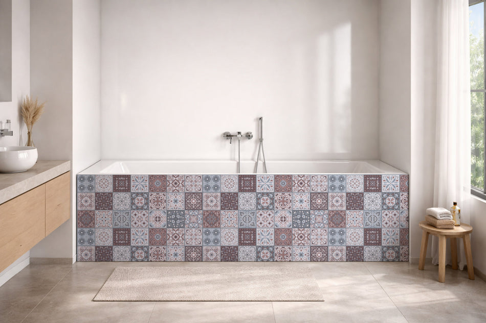 Badewannenverkleidung Patchwork