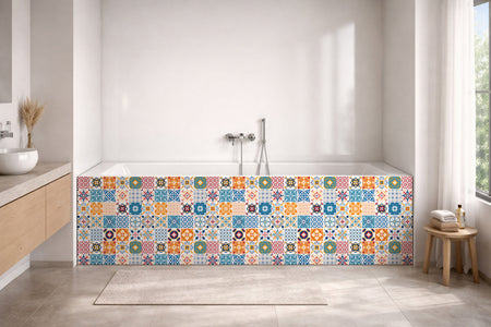 Badewannenverkleidung Patchwork