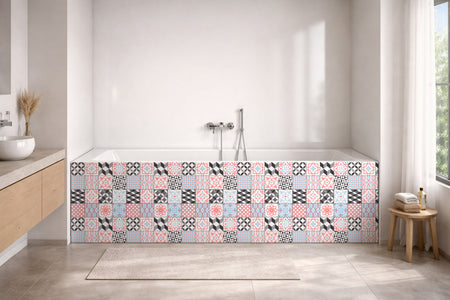 Badewannenverkleidung Patchwork