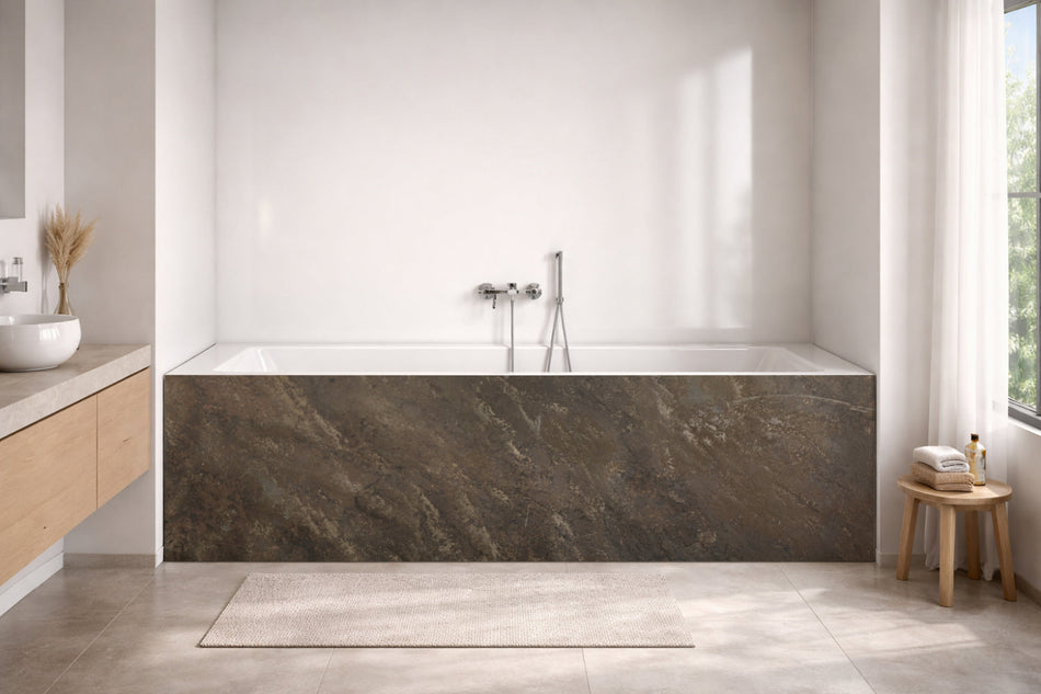 Badewannenverkleidung Steinoptik