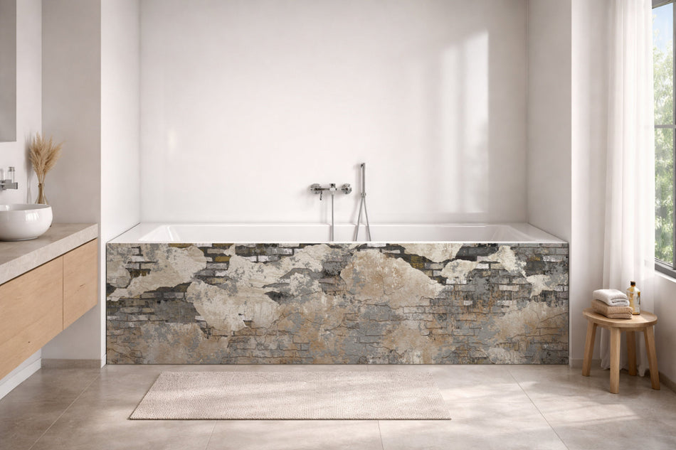Badewannenverkleidung Steinoptik