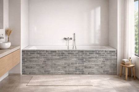 Badewannenverkleidung Steinoptik