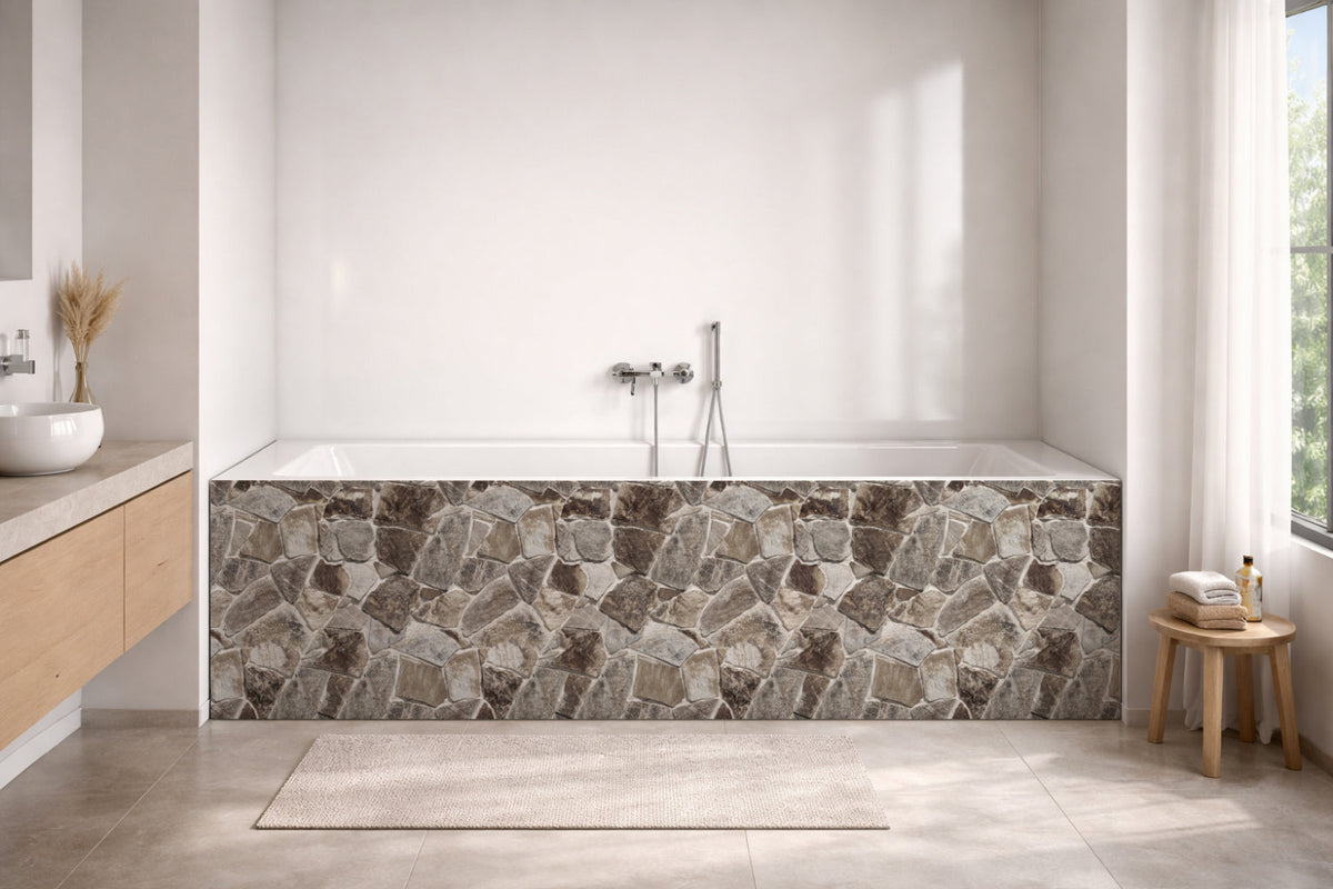 Badewannenverkleidung Steinoptik