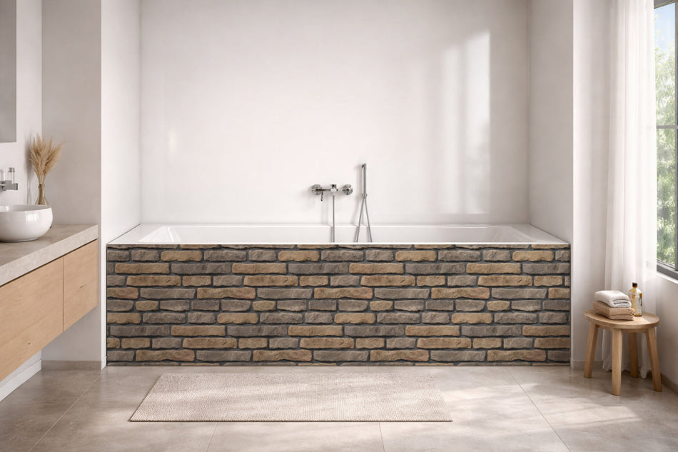 Badewannenverkleidung Steinoptik