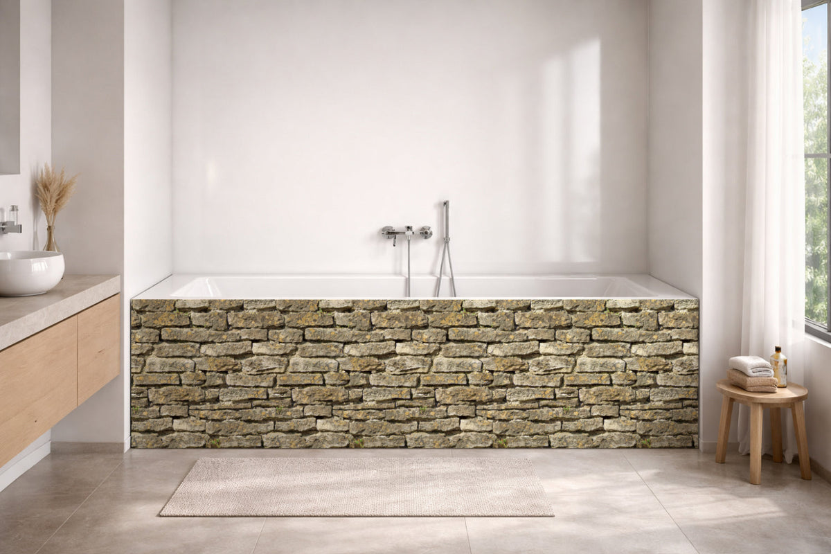 Badewannenverkleidung Steinoptik