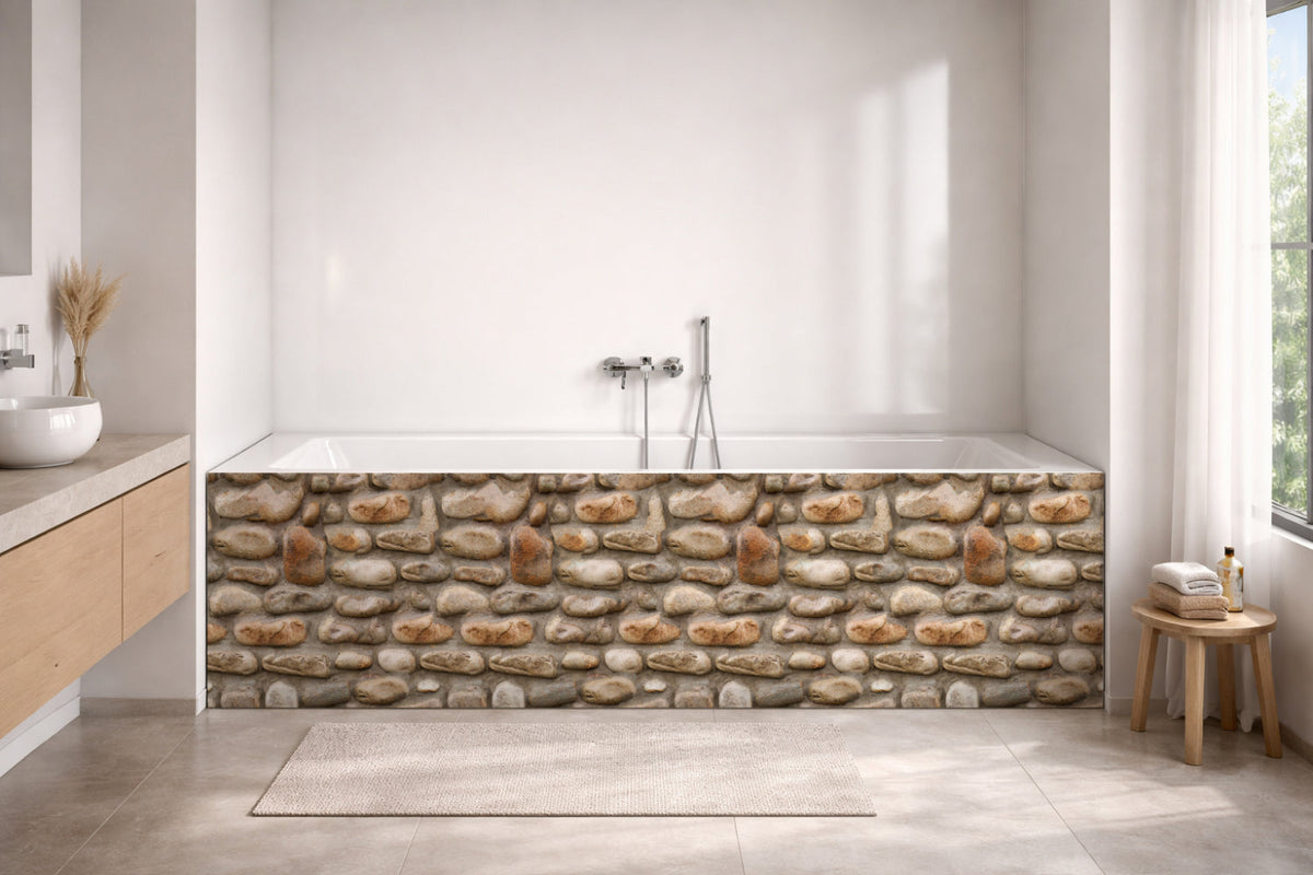 Badewannenverkleidung Steinoptik