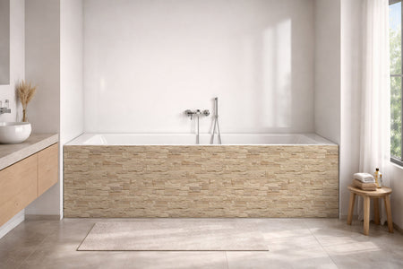 Badewannenverkleidung Steinoptik