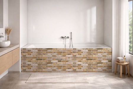 Badewannenverkleidung Steinoptik