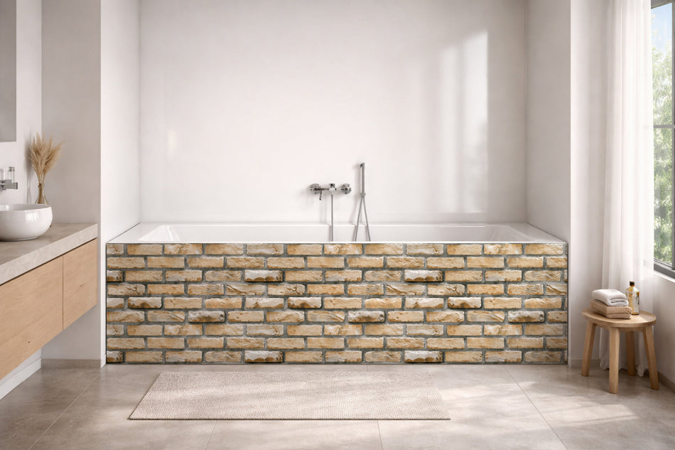 Badewannenverkleidung Steinoptik