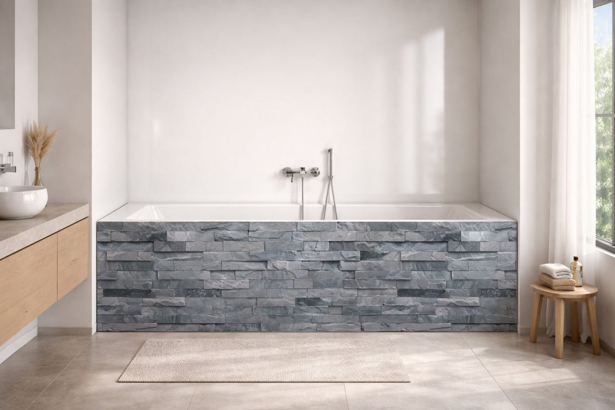 Badewannenverkleidung Steinoptik