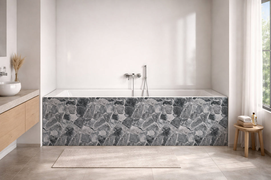 Badewannenverkleidung Steinoptik