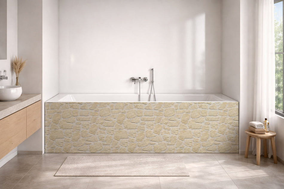 Badewannenverkleidung Steinoptik