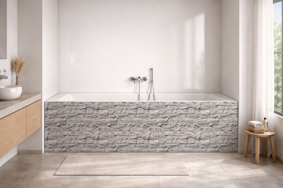 Badewannenverkleidung Steinoptik